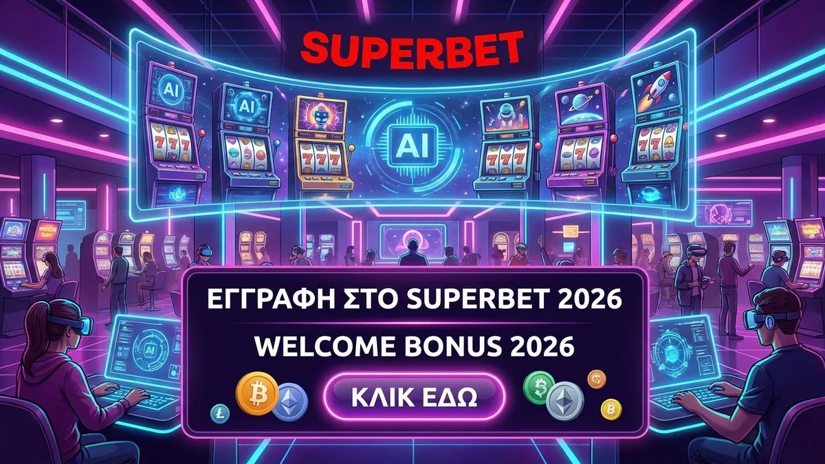 Εγγραφή με μπόνους στο Superbet